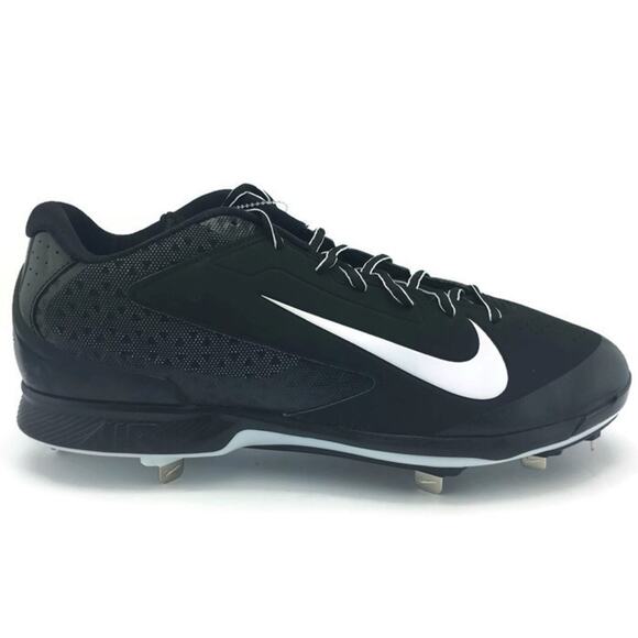 Nike Size 14 Huarache Pro Low Black White Baseball Cleats Brand new main image 4